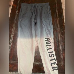Tri colored hollister sweatpants